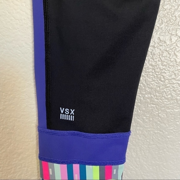 VICTORIA'S SECRET Knockout color block tights Leggings - Picture 10 of 12